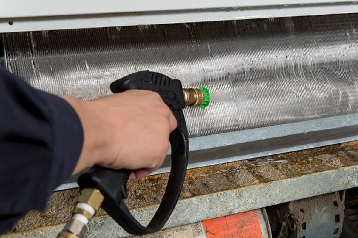 ۱ اسیدشویی فن کویل