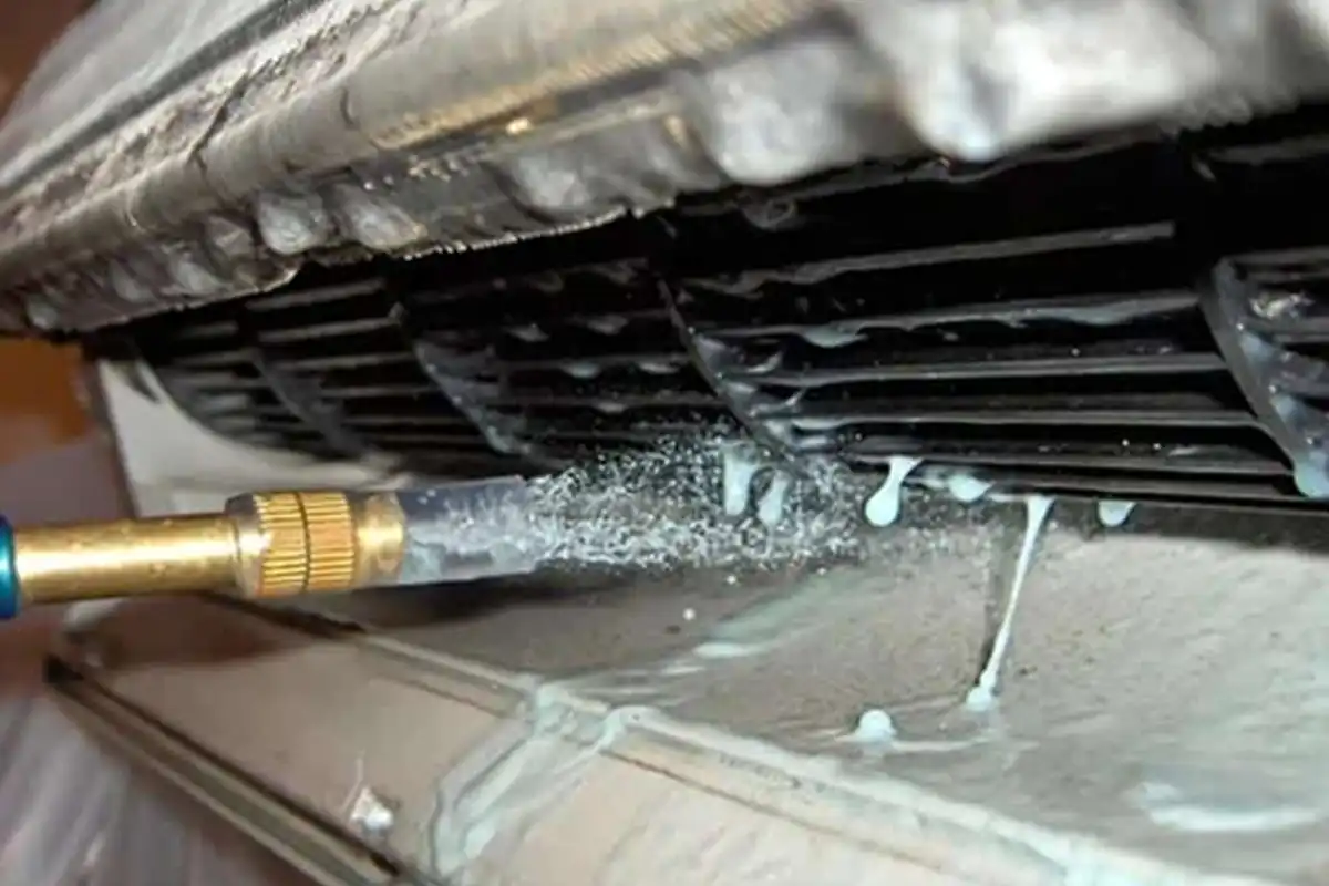 شست و شوی فن کویل با اسید