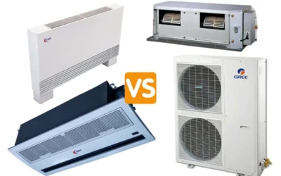 تفاوت فن کویل و داکت اسپلیت در چیست؟