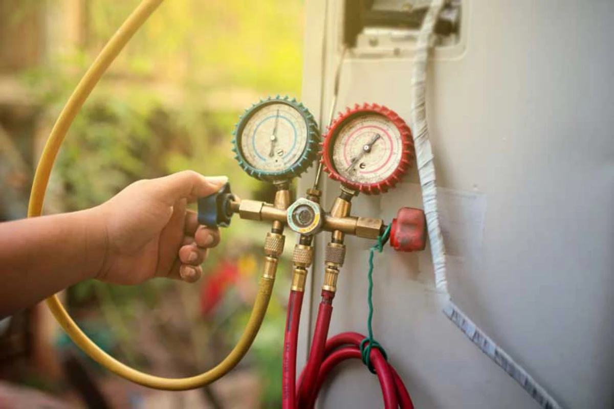 شارژ گاز چیلر تراکمی را چگونه انجام دهیم؟