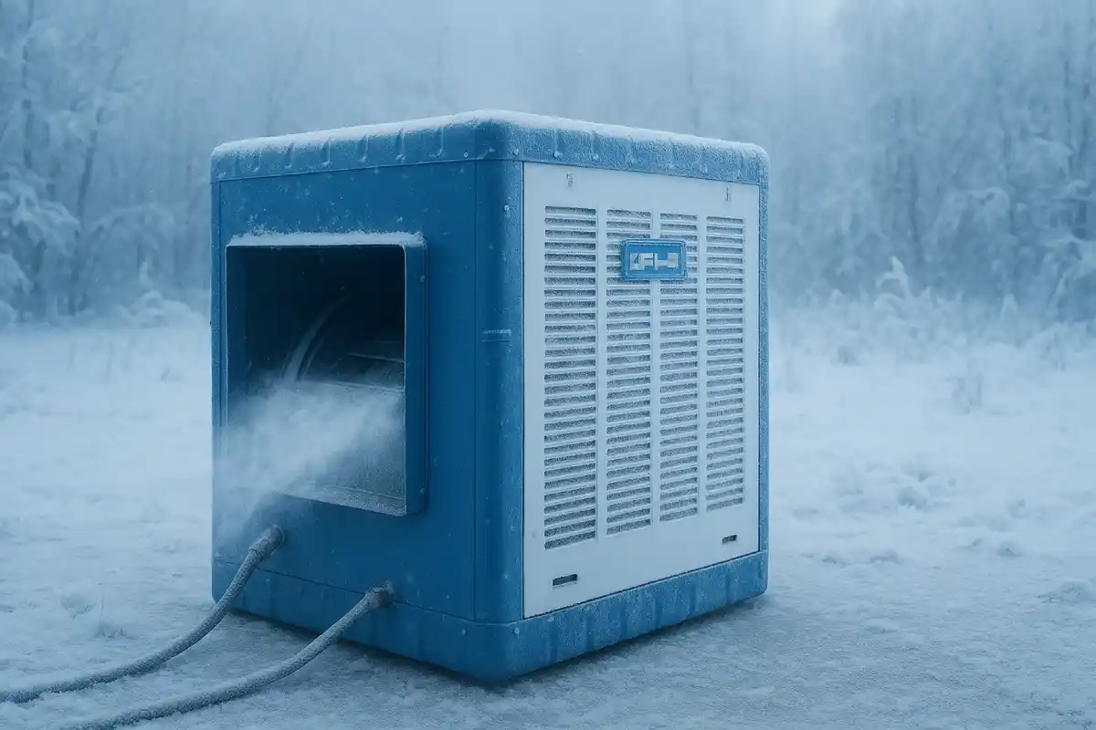 افزایش سرمای کولر آبی