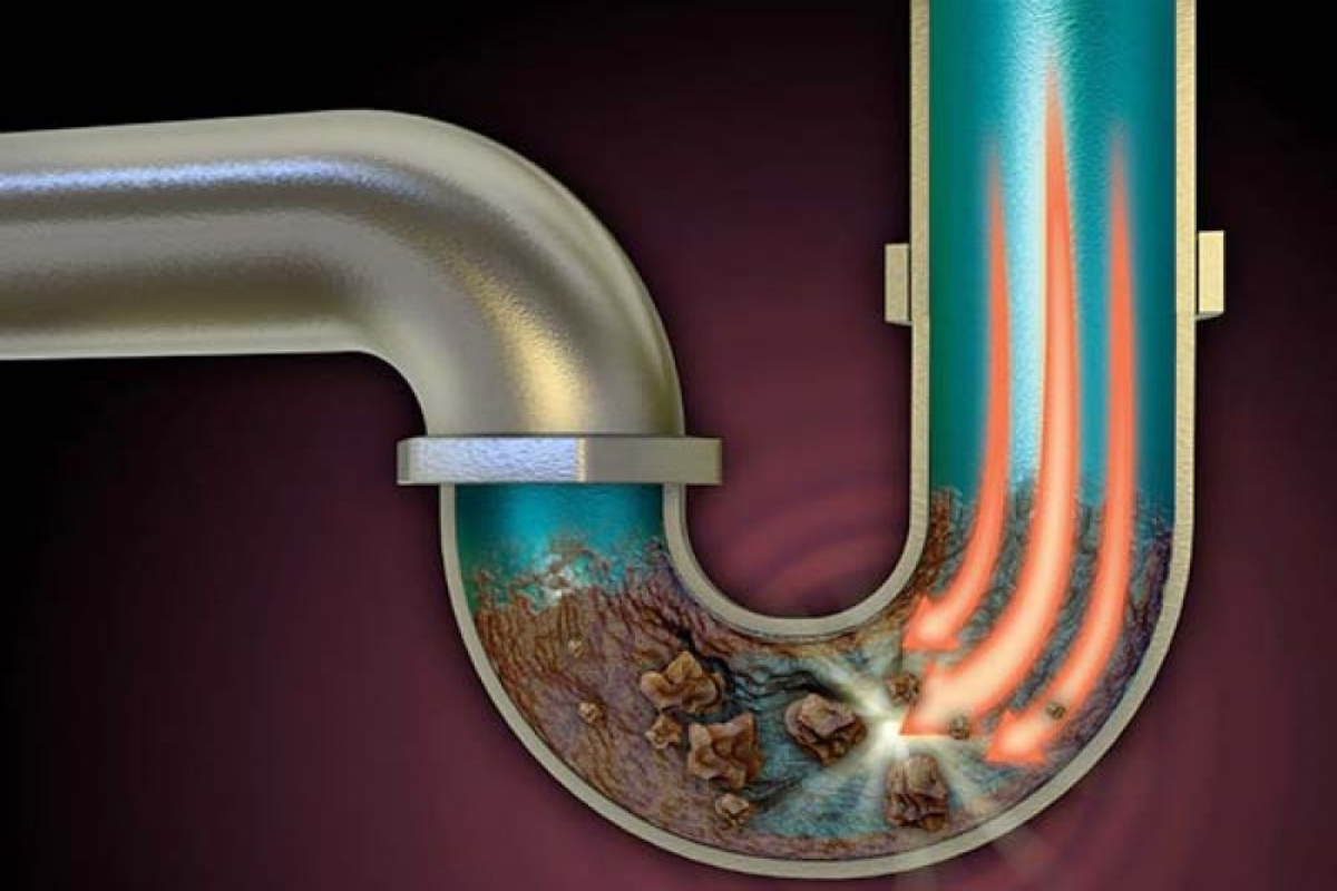 The reason for sewer pipe clogging (1) راه های باز كردن لوله فاضلاب آشپزخانه