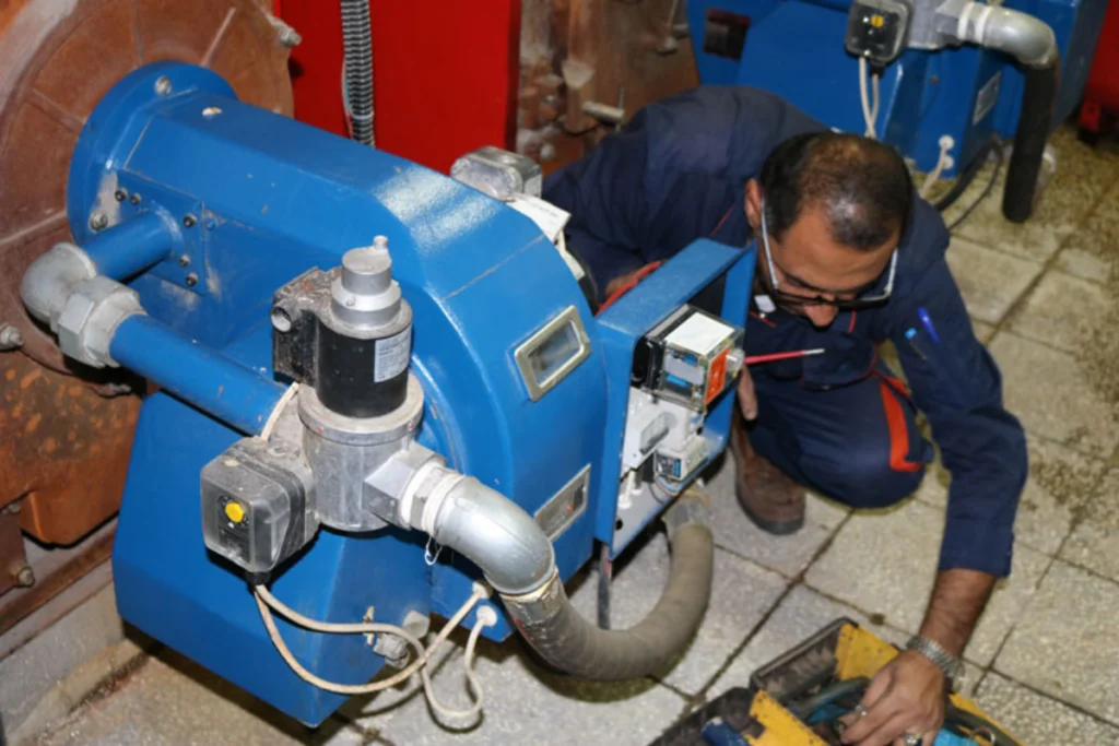 دلیل خام سوزی مشعل گازی